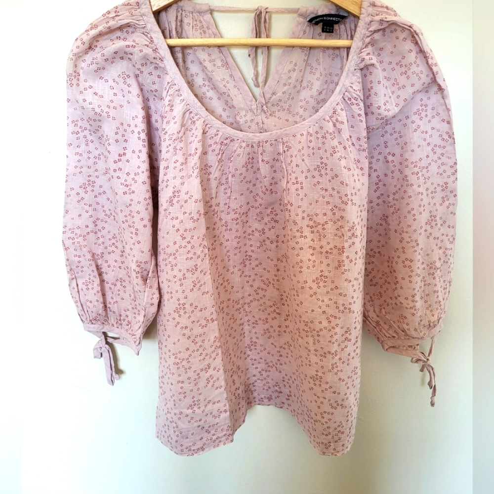 French connection cotton top